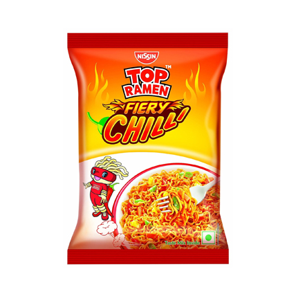 Top Ramen Noodles Fiery Chilli